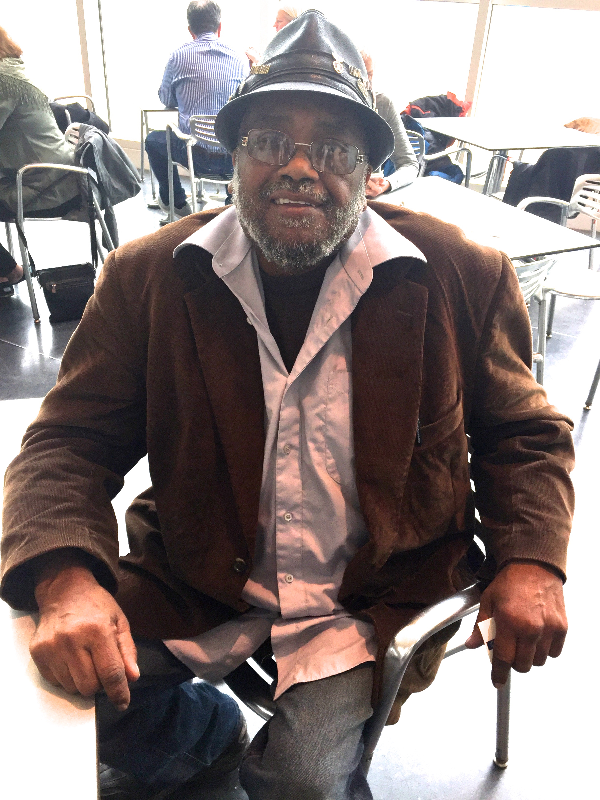 Akinsanya Kambon at the Crocker Art Museum, 2018. Photo by Nancy M. Servis