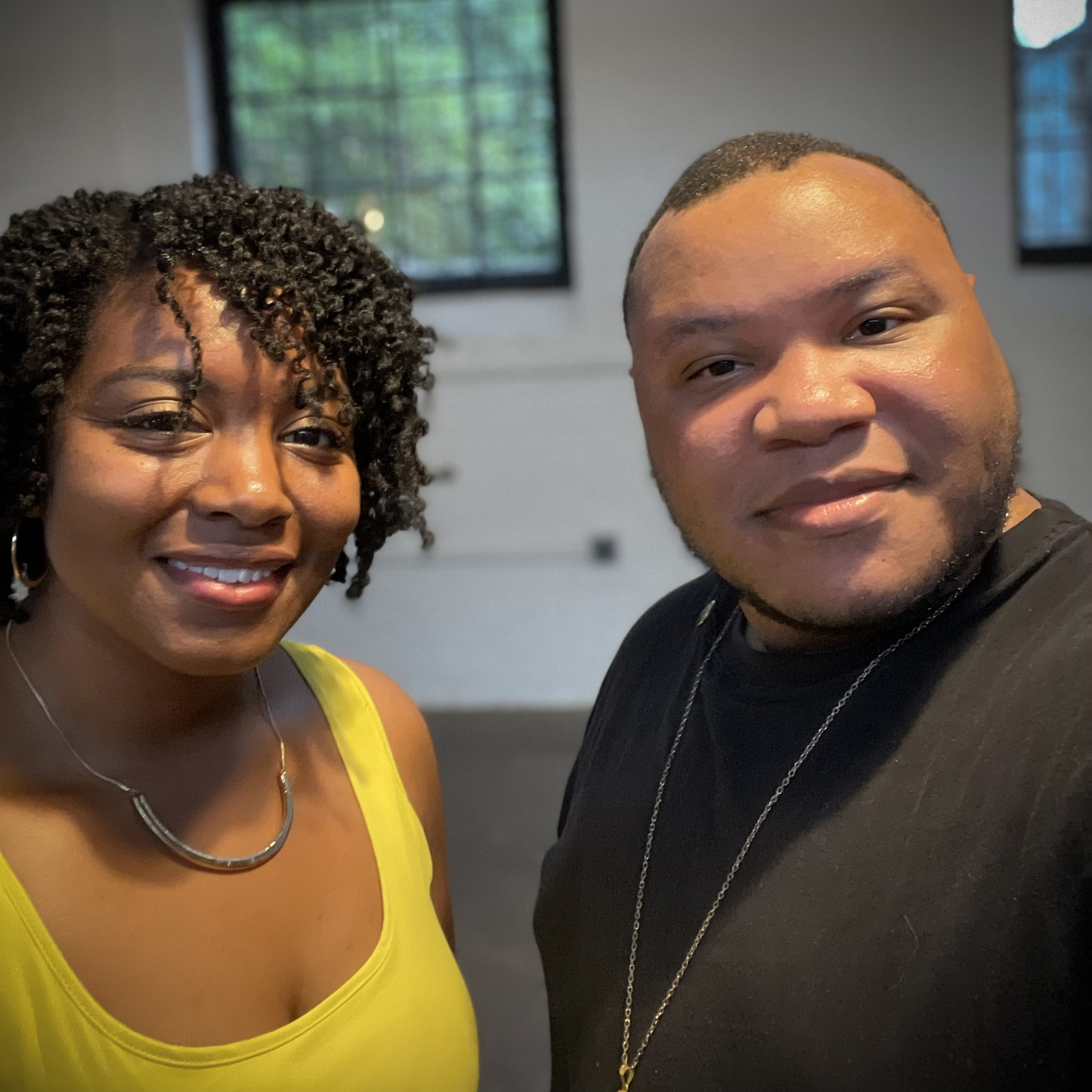 Danielle and Sherród at Bayberry Garden’s friends and family soft-launch