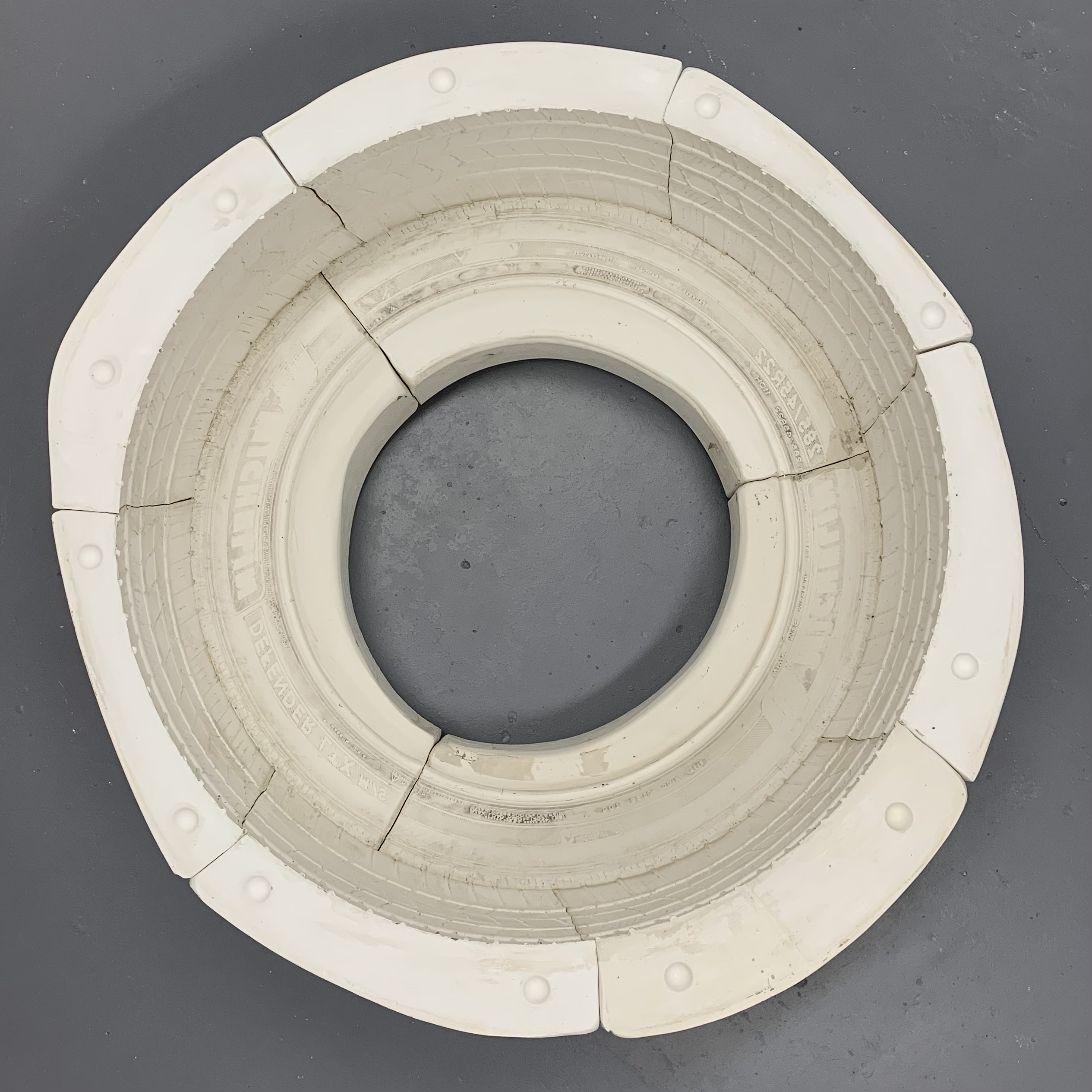 Process Photo: White Gold Mold