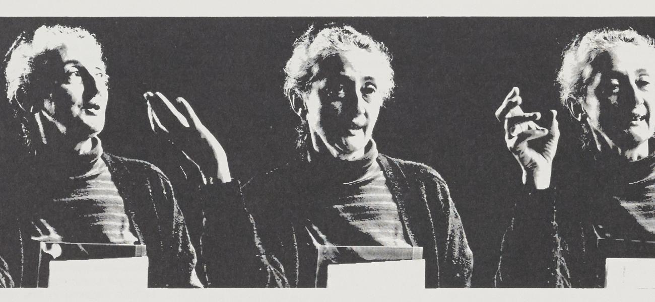 Karen Karnes photographed by Robert F. George, Vol. 6, No. 1, 1977.