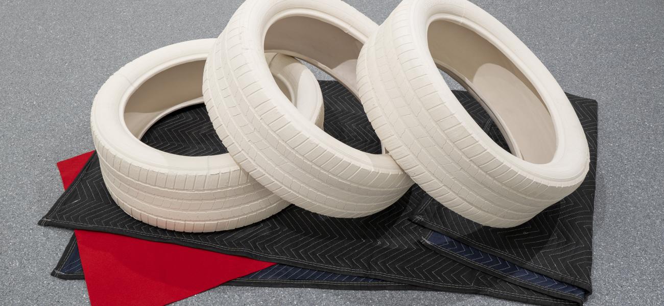 White Gold, porcelain. The Latent Space, Chicago, IL April 2022