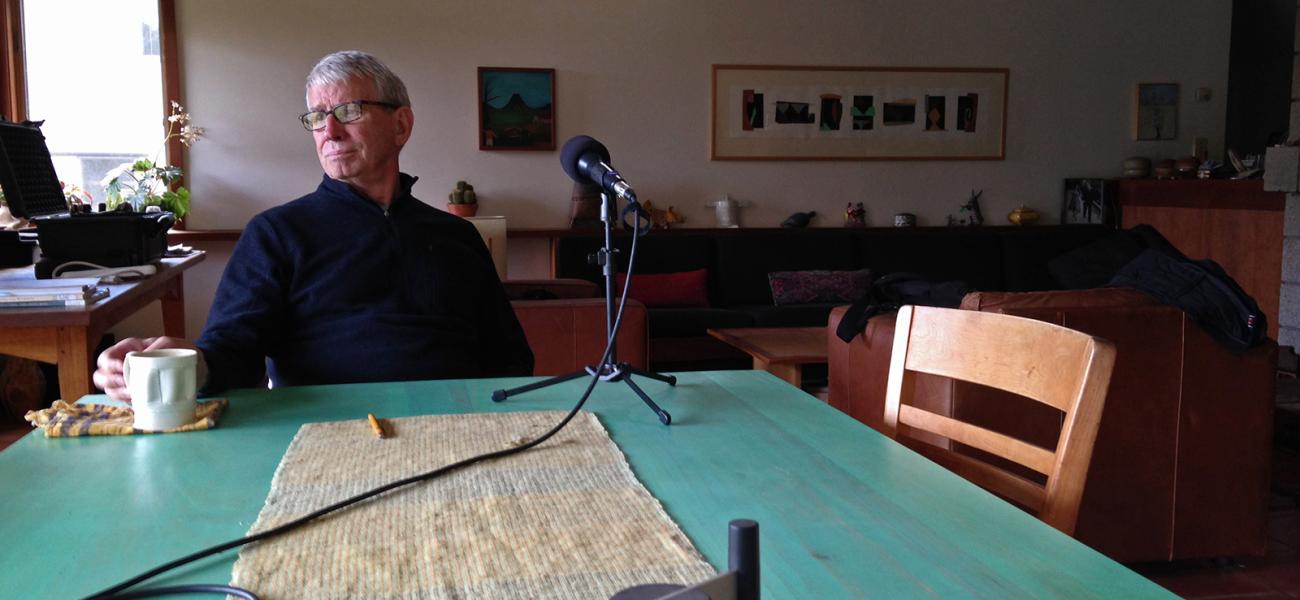 Mark Pharis during his interview with Ben Carter.