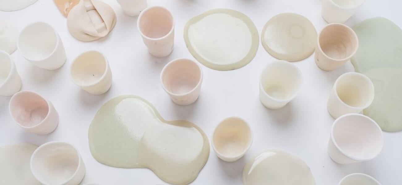 Selection of test clays. Photo Credit: Paul C. Ballard