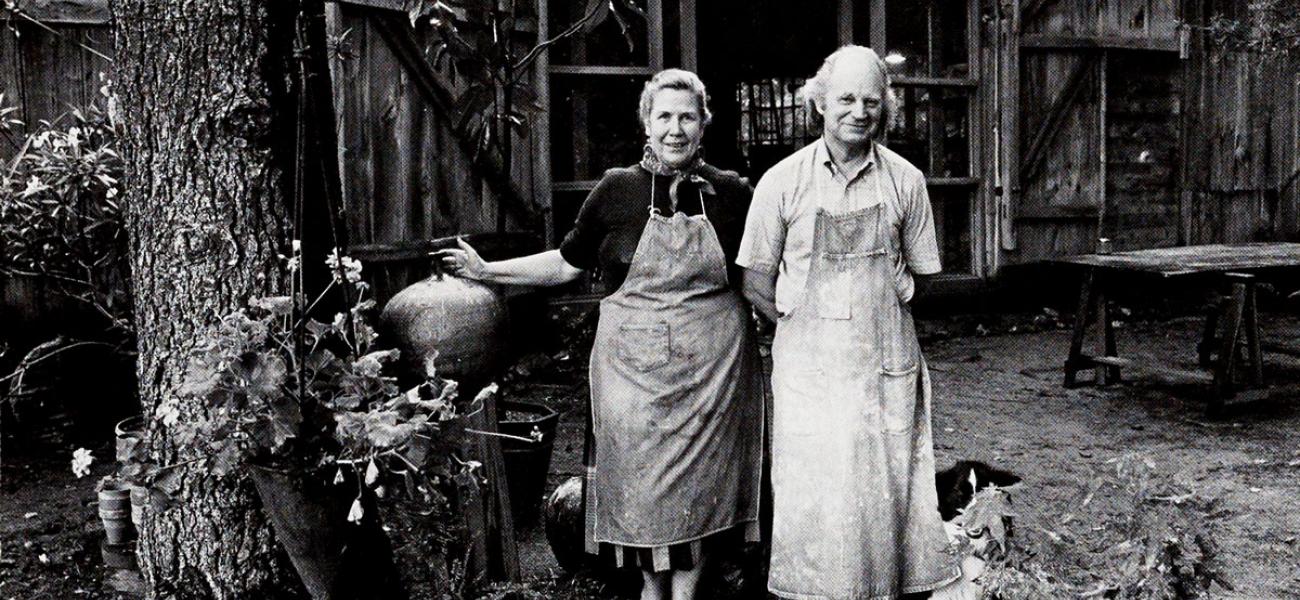 Vivika and Otto Heino, Hopkinton, New Hampshire (1972)