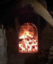 Korean Ceramic Artist Association’s Wood Fire Workshops, firebox.Photo courtesy of the Korean Ceramic Art Association and Hyunmoon Shin