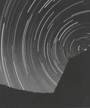 Star trails, looking Northeast 