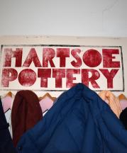 Signs and accessories in Jason Hartsoe in his Penland studio, January 2020. Photo Credit: Madalyn Wofford.