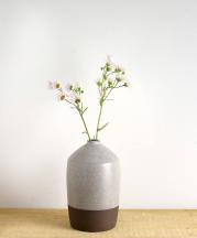 Natania Hume, Bottle, 2015. Cone 5 stoneware, oxidation. 5 x 9 in. All photos by artist.