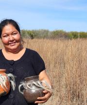 Yoreme potter Juany Gámez