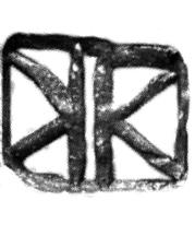 Karen Karnes’s chop mark, c. 2010. Photo courtesy of The Marks Project (themarksproject.org).