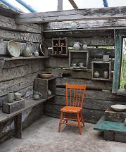 The showroom of Kirk Creed outside Gimli, Manitoba. June, 2015. Photo by Mary Ann Steggles. 