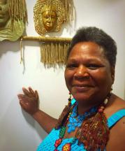 Jenkins at an exhibition opening, 2015.