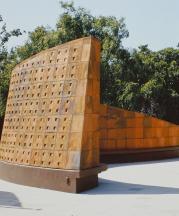 Fred Olsen and Richie White, Veterans Memorial, 2010
