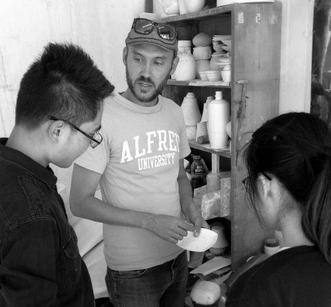 Nick Geankoplis, 2017. Photograph by Yu Jiaqi.